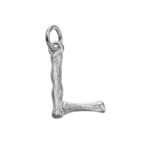 Colgante Plata Mujer 15mm CG00057RHL Letra L
