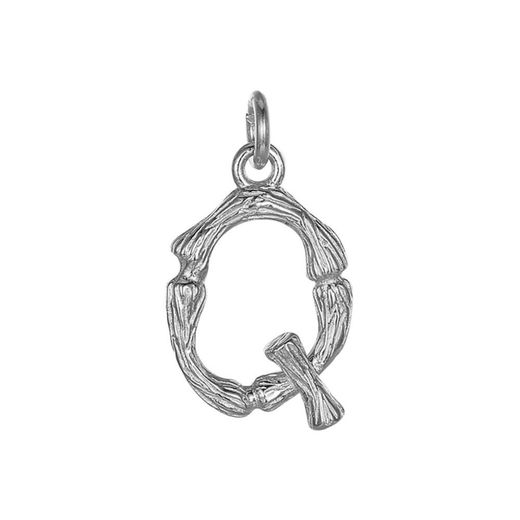 Colgante Plata Mujer 15mm CG00057RHQ Letra Q