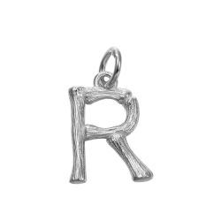 Colgante Plata Mujer 15mm CG00057RHR Letra R