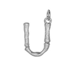 Colgante Plata Mujer 15mm CG00057RHU Letra U