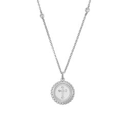 Colgante Plata Mujer 15mm COZ0357RH Cruz En Brillo