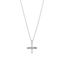 Colgante Plata Mujer 17mm COZ0377RH Cruz Circonitas