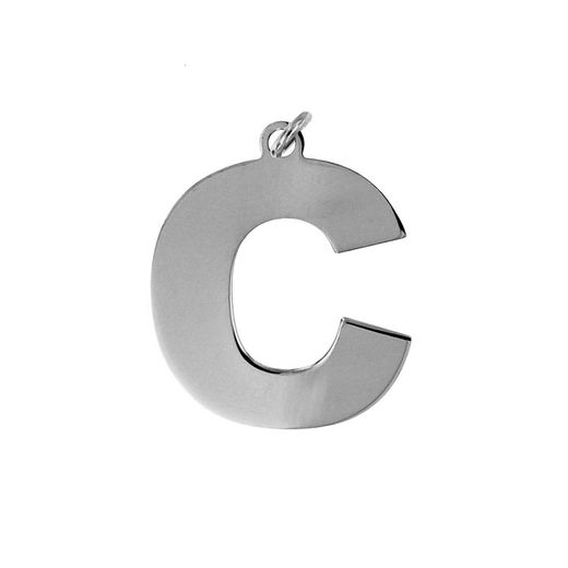Colgante Plata Mujer 20mm CG00052RHC Letra C