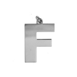 Colgante Plata Mujer 20mm CG00052RHF Letra F