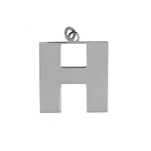 Colgante Plata Mujer 20mm CG00052RHH Letra H