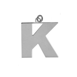 Colgante Plata Mujer 20mm CG00052RHK Letra K