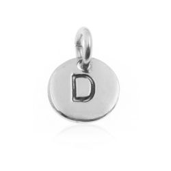Colgante Plata Mujer 8mm CH00065RHD Letra D