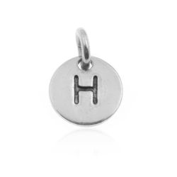 Colgante Plata Mujer 8mm CH00065RHH Letra H