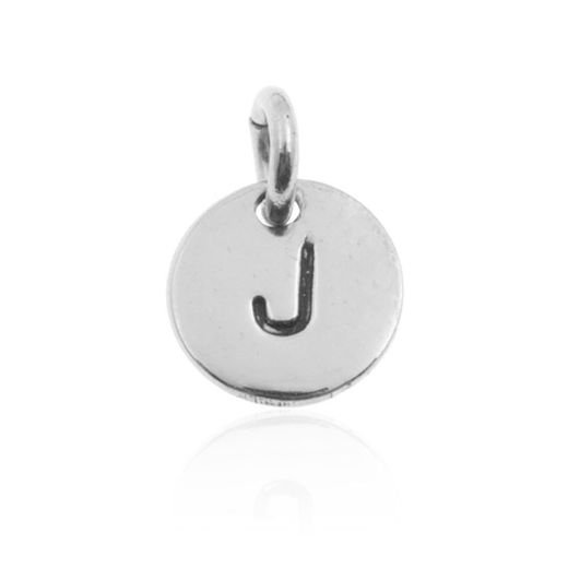 Colgante Plata Mujer 8mm CH00065RHJ Letra J