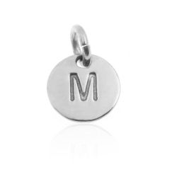 Colgante Plata Mujer 8mm CH00065RHM Letra M