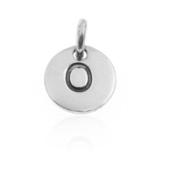 Colgante Plata Mujer 8mm CH00065RHO Letra O