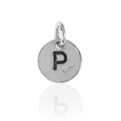 Colgante Plata Mujer 8mm CH00065RHP Letra P