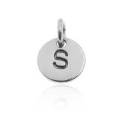 Colgante Plata Mujer 8mm CH00065RHS Letra S