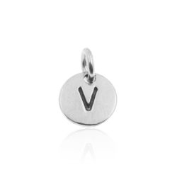 Colgante Plata Mujer 8mm CH00065RHV Letra V