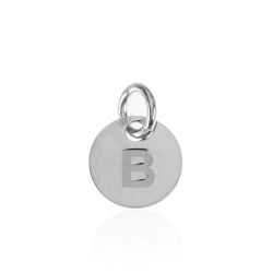 Colgante Plata Mujer 8mm CH00202RHB Letra B