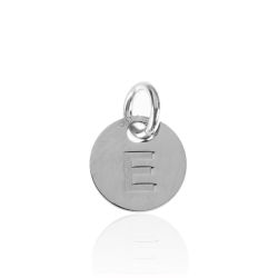 Colgante Plata Mujer 8mm CH00202RHE Letra E
