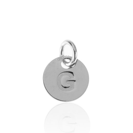 Colgante Plata Mujer 8mm CH00202RHG Letra G