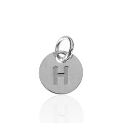 Colgante Plata Mujer 8mm CH00202RHH Letra H