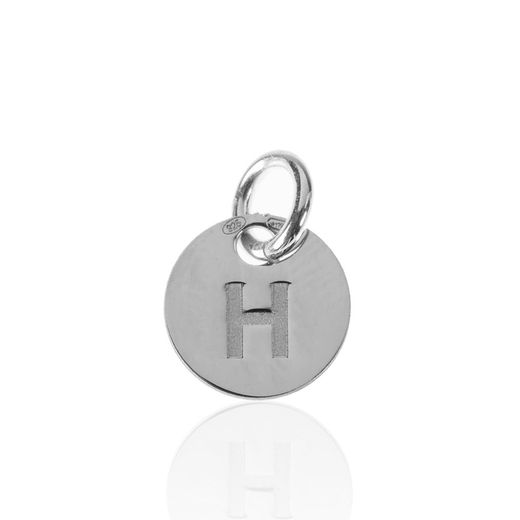 Colgante Plata Mujer 8mm CH00202RHH Letra H