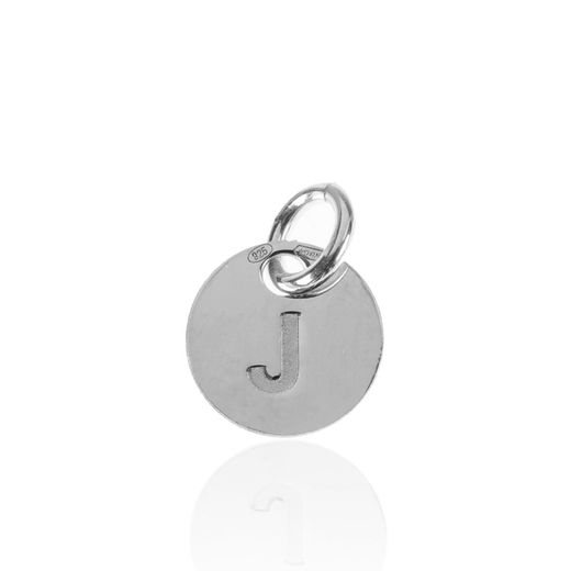 Colgante Plata Mujer 8mm CH00202RHJ Letra J