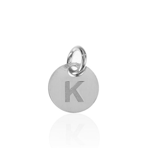Colgante Plata Mujer 8mm CH00202RHK Letra K