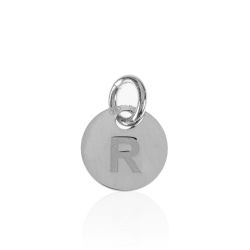 Colgante Plata Mujer 8mm CH00202RHR Letra R