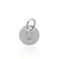 Colgante Plata Mujer 8mm CH00202RHU Letra U