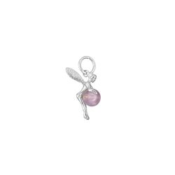 Colgante Plata Mujer CGM0034PLAM Campanilla C. Piedra Mineral Amatista