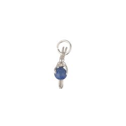 Colgante Plata Mujer CGM0034PLSL Campanilla C. Piedra Mineral Sodalita