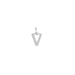Colgante Plata Mujer CHL0229RHV Letra V 10mm