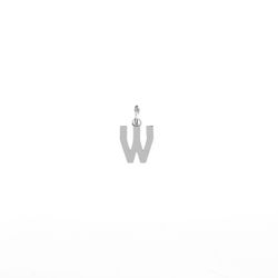 Colgante Plata Mujer CHL0229RHW Letra W 10mm