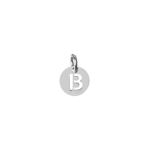 Colgante Plata Mujer CHL0244RHB Letra B 8mm
