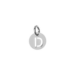 Colgante Plata Mujer CHL0244RHD Letra D 8mm