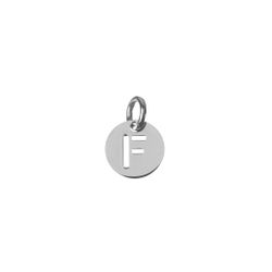 Colgante Plata Mujer CHL0244RHF Letra F 8mm