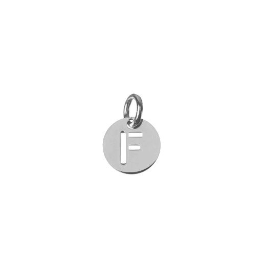 Colgante Plata Mujer CHL0244RHF Letra F 8mm