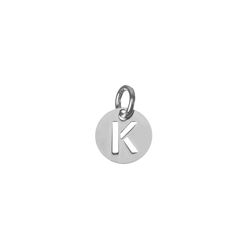 Colgante Plata Mujer CHL0244RHK Letra K 8mm