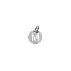 Colgante Plata Mujer CHL0244RHM Letra M 8mm