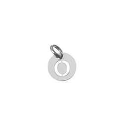 Colgante Plata Mujer CHL0244RHO Letra O 8mm