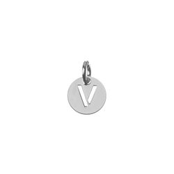 Colgante Plata Mujer CHL0244RHV Letra V 8mm