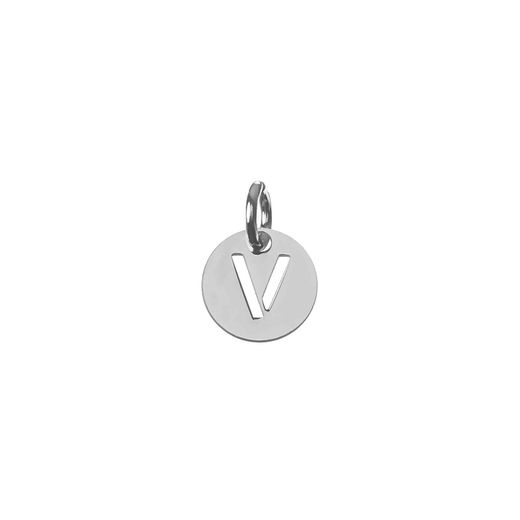 Colgante Plata Mujer CHL0244RHV Letra V 8mm