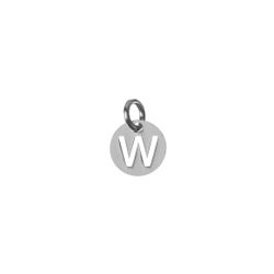 Colgante Plata Mujer CHL0244RHW Letra W 8mm
