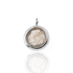 Colgante Plata Mujer CHM0004RHLA Piedra Mineral Labradorita