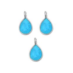 Colgante Plata Mujer CHM0005PLTU Piedras Minerales Turquesa (1) Unidad