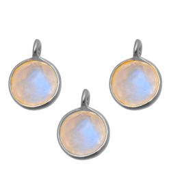 Colgante Plata Mujer CHM0007PLPL Piedra Mineral Piedra Luna