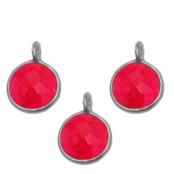 Colgante Plata Mujer CHM0007PLRU Piedra Mineral Rubí (1) Unidad