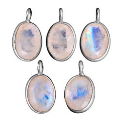 Colgante Plata Mujer CHM0008PLPL Piedra Mineral Piedra Luna (1) Unidad