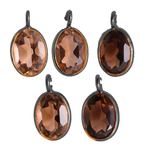 Colgante Plata Mujer CHM0008RUCH Piedra Mineral Cuarzo Ahumado (1) Unidad