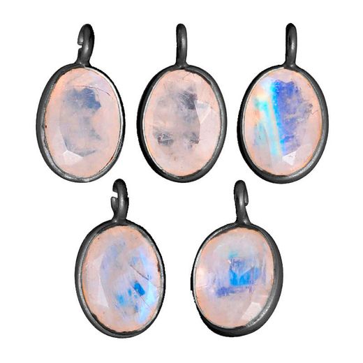 Colgante Plata Mujer CHM0008RUPL Piedra Mineral Piedra Luna (1) Unidad