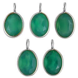 Colgante Plata Mujer CHM0009PLOV Piedra Mineral Onix Verde (1) Unidad