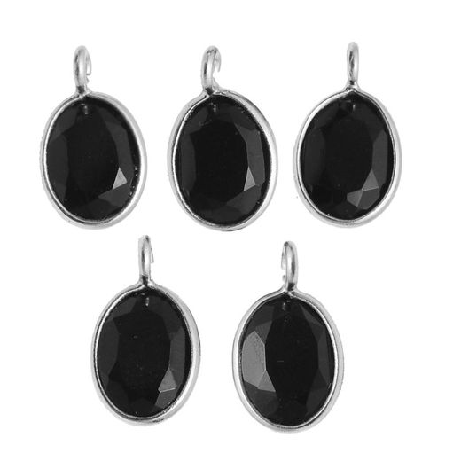 Colgante Plata Mujer CHM0009PLOX Piedra Mineral Onix Negro (1) Unidad